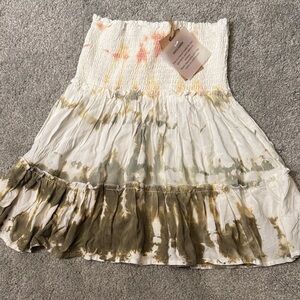 Surf Gypsy Tie-Dye A-Line Skirt